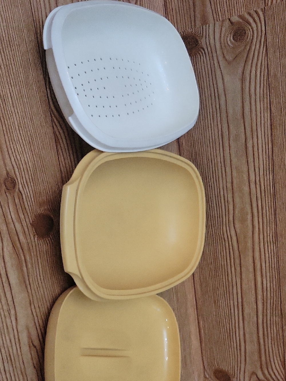 Vintage Tupperware, Microwave Steamer Set